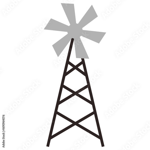 Windmill Farm Energy Icon