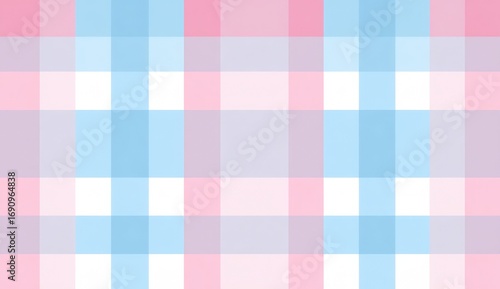 Pastel plaid pattern.  Soft color gradient