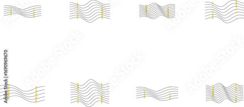 Abstract Sound Wave Panel Collection | Architectural Acoustic Solution for Interior Design and Noise Reduction