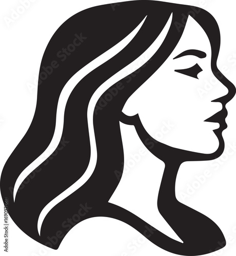 girl hair icon