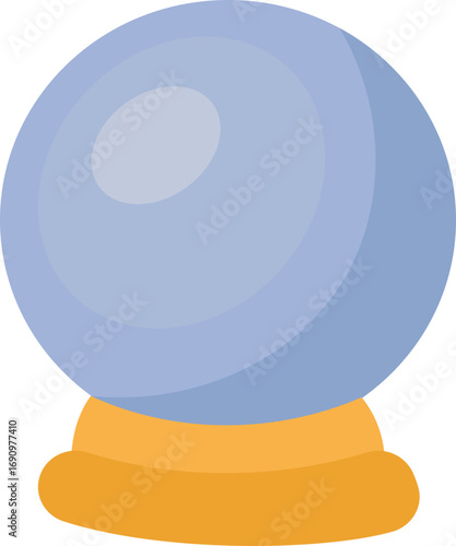 Fortune Ball Mystic Orb Illustration