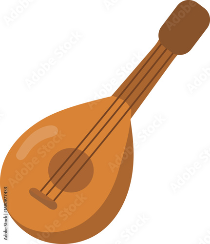 Lute Musical Instrument Illustration Fantasy