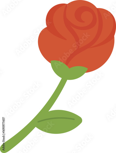 Rose Flower Botanical Illustration Fantasy