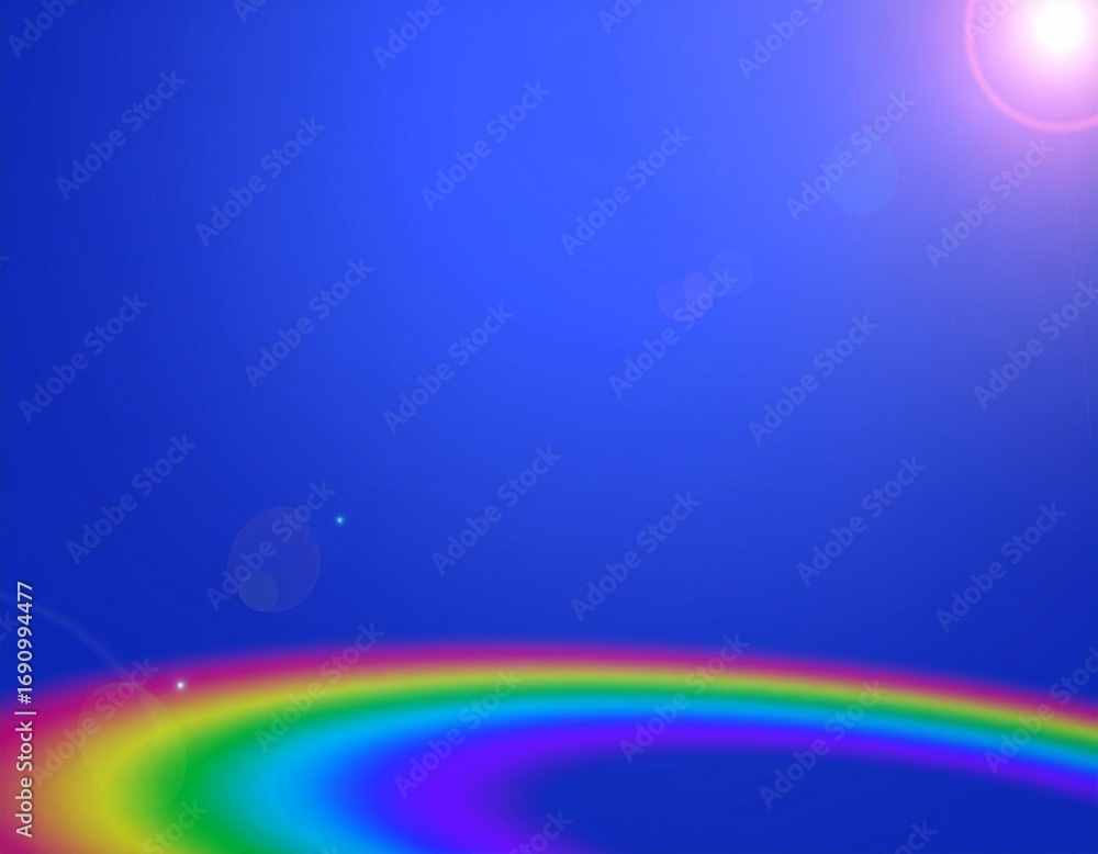 Obraz premium abstract background with rainbow