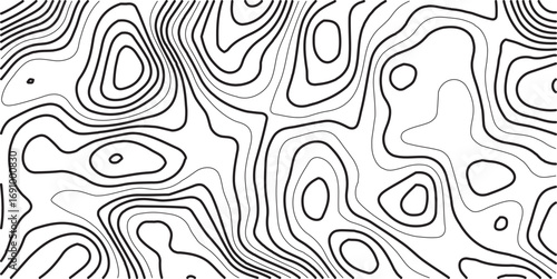 Geographic mountain relief diagram line wave carve pattern. Geographic map conceptual design. Elegant background for presentations