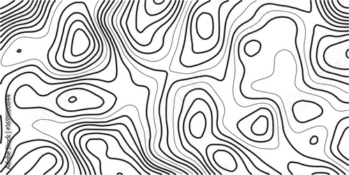 Geographic mountain relief diagram line wave carve pattern. Geographic map conceptual design. Elegant background for presentations