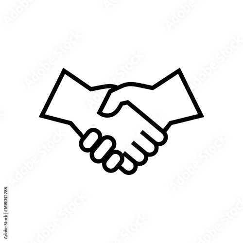 Handshake Partnership Vector Icon