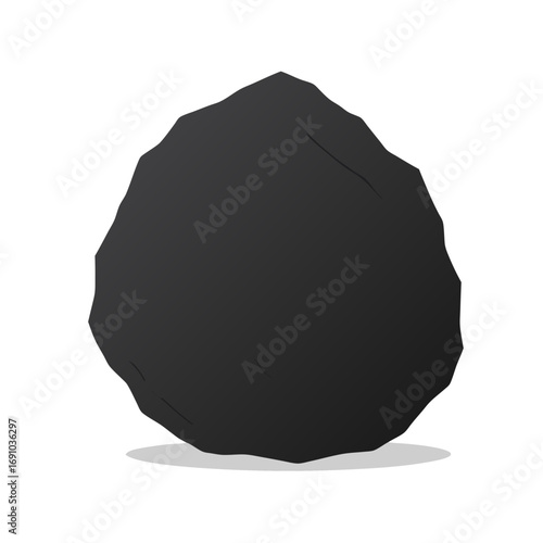 Conceptual illustration of an invisible object defined by light reflections and a subtle grey shadow.