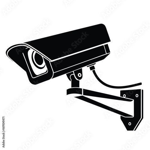 Modern Surveillance Camera Icons | CCTV Security System Vector Pack