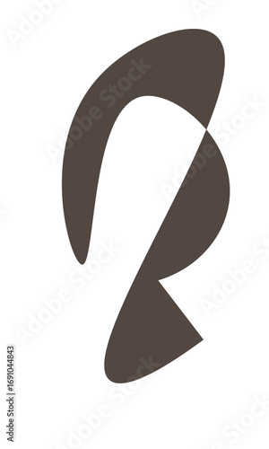 Modern abstract logo design elements suggesting innovation, creativity, and forward momentum for dynamic branding and visual identity projects.