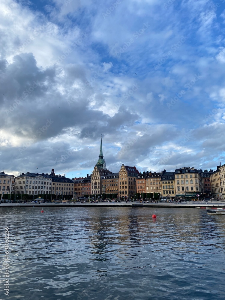 Obraz premium Stockholm from the canals
