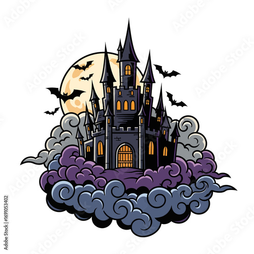 castle on the hill vector