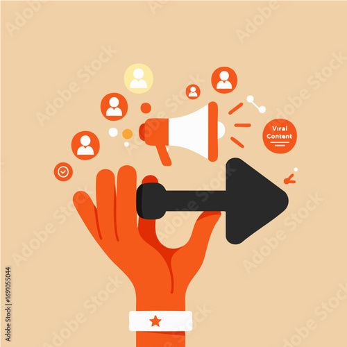 Digital marketing strategy for viral content promotion