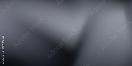 simple abstract   Modern render of illuminated gray colored corridor art modern background with metal mirror texture. Chrome gradient surface with light gloss simple abstract