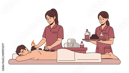 Serene woman meditating with eyes closed holding a candle surrounded by lit candles and spa elements for relaxation and self care