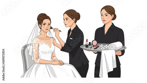 Collection of diverse women enjoying spa treatments and relaxation rituals including massage facial care meditation and beauty products in a serene setting