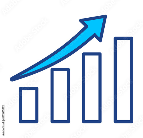 Growth Simple Vector Icon Collection