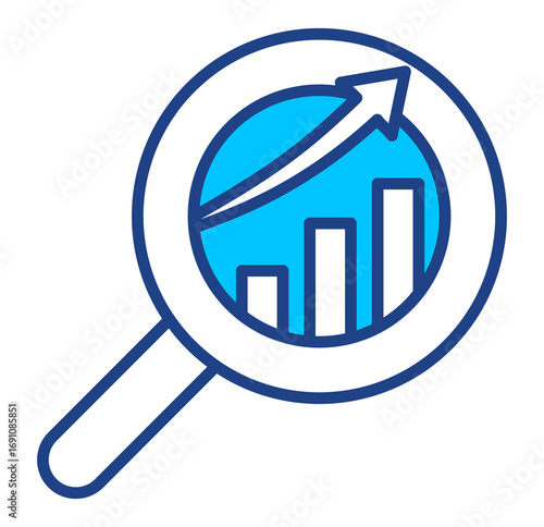 Market Analysis Simple Vector Icon Collection