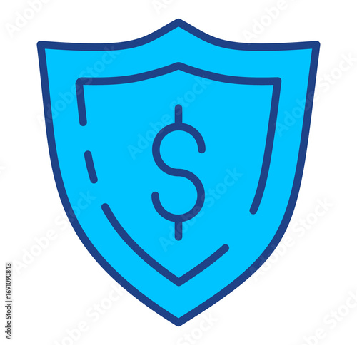 Shield Simple Vector Icon Collection