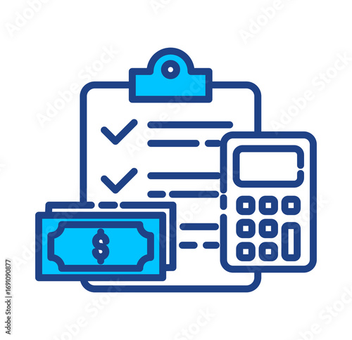 Budget Simple Vector Icon Collection