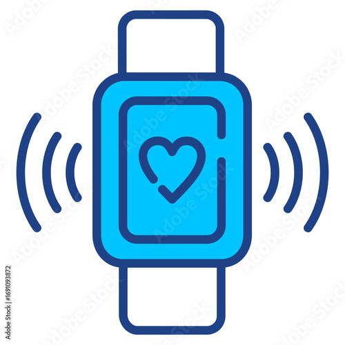 Smartwatch Simple Vector Icon Collection