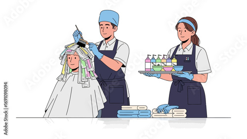 Four diverse women enjoying a relaxing spa day at home with skincare products towels and robes celebrating self care and beauty routines together