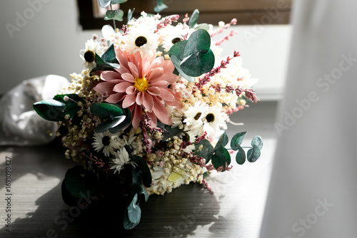 Bild auf Leinwand flor, naturaleza, rosa, ramo, boda, primavera, florecer, beldad, floral, hermoso