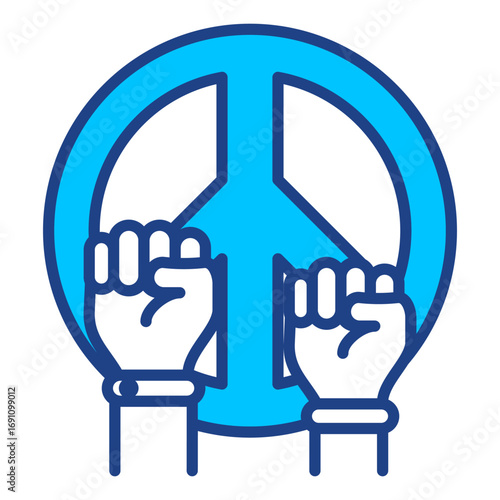 Human Rights Simple Vector Icon Collection