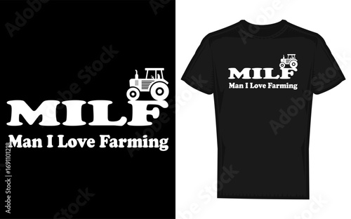 Humorous farming silhouette design featuring a man with a playful phrase perfect for agricultural enthusiasts and country lifestyle graphics silhouette