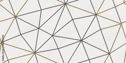 Geometric pattern with intersecting lines forming triangles and star shapes on a light background