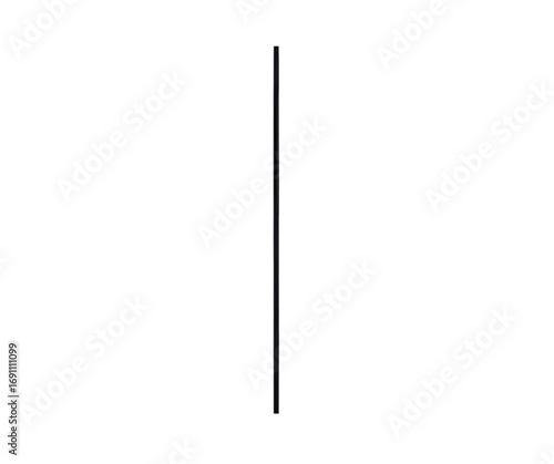 close up of a needle line