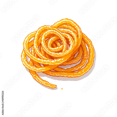 rubber bands isolated on white