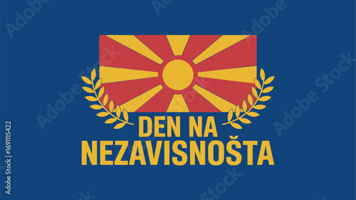 Den na Nezavisnosta North Macedonia Independence Day Celebration