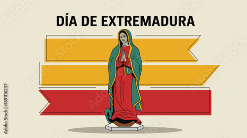 Día de Extremadura Celebration Spain Regional Holiday Virgin of Guadalupe