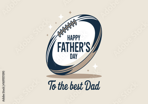 Happy Father’s Day New Zealand Rugby Celebration Sports Tribute