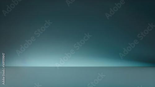  Calm Teal Blue Gradient Background