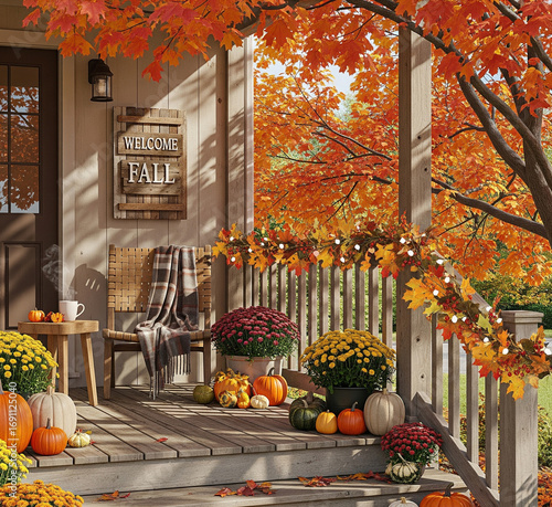 autumn in the garden