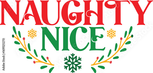 Funny Christmas vector t-shirt design 