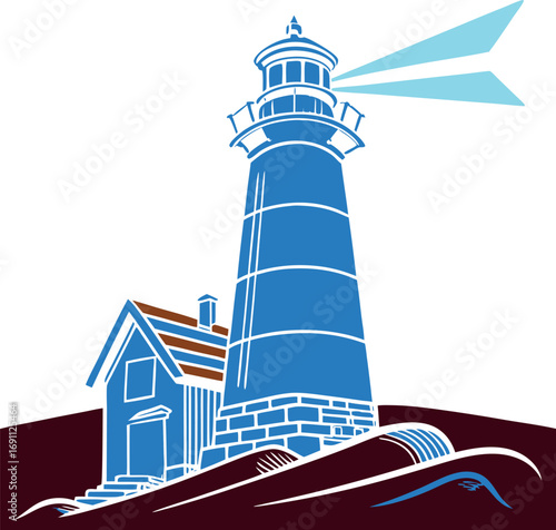 Yellow Hot Air Balloon Illustration