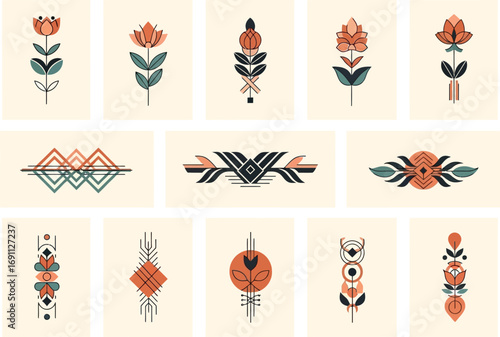 Antique Secretary Desk Illustration