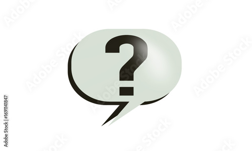 Question mark speech bubbles, issue resolution