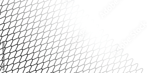 Mesh texture for fishing nets. Seamless pattern for sportswear or soccer goal, volleyball net, basketball hoop, hockey, athletics. Abstract net background modern net