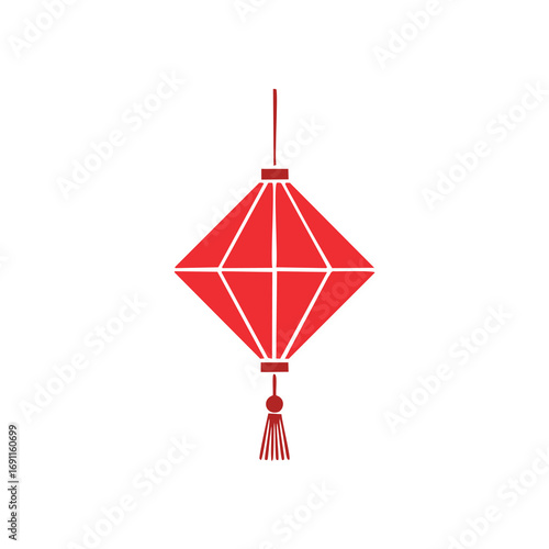 colorful umbrella isolated on white