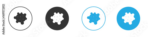 Pigment icon vector design pack. symbol logo.