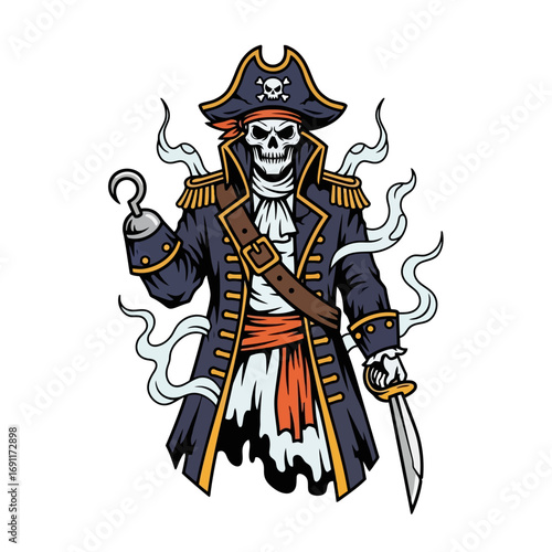 pirate with a sword