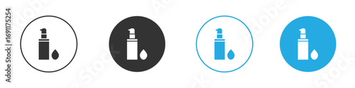 Concealer icon vector design pack. symbol logo.