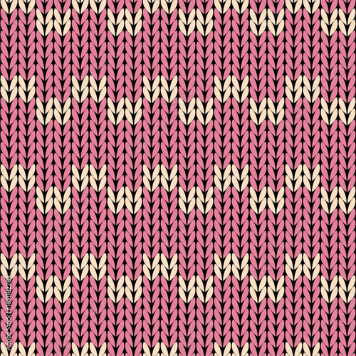 Knitted background pattern wallpaper knitting decorative print handmade textile knitting handiwork
