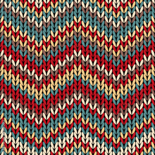 Knitted background pattern wallpaper knitting decorative print handmade textile knitting handiwork