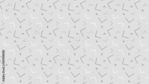 This elegant pattern showcases a variety of abstract shapes in soft gray tones, creating a soothing and contemporary design perfect for modern textiles and minimalist decor.