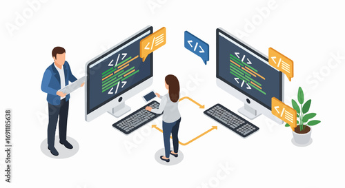 Collaborative Software Development Teamwork and Code Sharing for Efficient Project Management